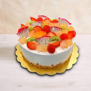 Fresh Fruit Gateaux Cake