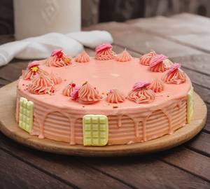 Petal rose cake