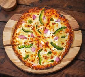 10" Onion And Capsicum Cheese Pizza