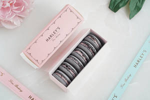 Blueberry Macarons (Pack Of 5)