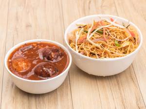 Manchurian With Noodles