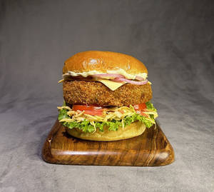 Crunchy Chatkara Chicken Burger