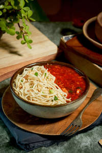Hot Garlic Noodle Bowl