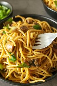 Mushroom Noodles