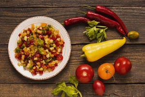 Veg Crispy Corn Chilly Pepper