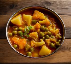 Aloo matar gravy