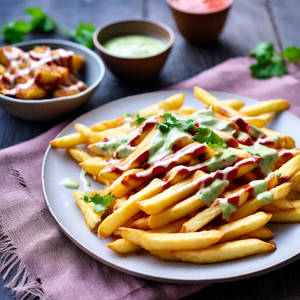 Mexican Mayo Fries