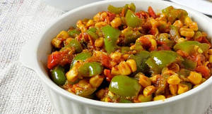 Corn Capsicum Masala
