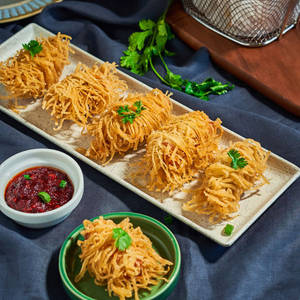 Crispy Thread Paneer Dry