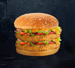 Veg Double Patty Burger
