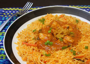 Chicken Tripple Fried Rice