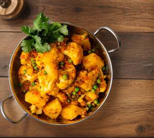 Aloo matar gobi sukhi