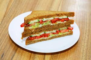 Brown Bread Veg Sandwich ( COLD )