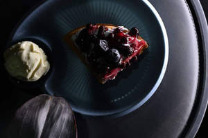 Blueberry & White Chocolate- Regular Waffle