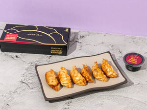 Peri Peri Veg Momos - Crispy-Fried (6pcs)