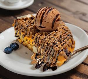 Nutella supreme waffles