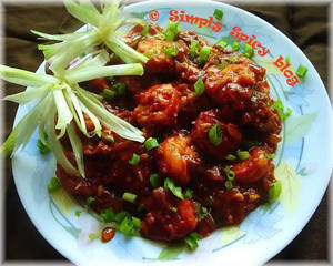 Prawn Manjurian Dry