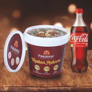 Mutton Haleem - Coke Combo (Family)