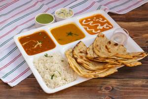 Special Mini Thali. Ghee & Natural Oils Only.