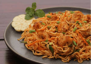 Schezwan Fish Noodles