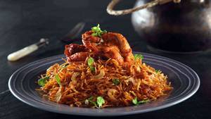 Burnt Garlic Fried Rice With Choice Of Selection  [Chicken]