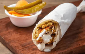 Chicken Shawarma Cheese Roll