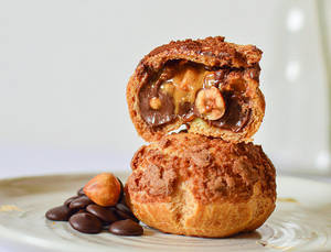 Chocolate Hazelnut Choux Pastry