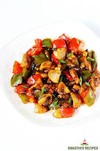 Mushroom Manchurian Dry