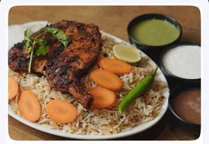 Chicken Al Faham Mandhi