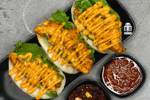 Spicy Korean Fried Silken Tofu Bao [2 Pcs]