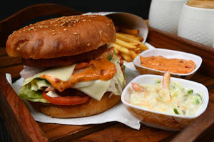 Veg Cheese Burger