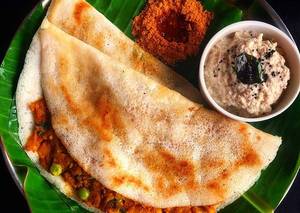 Ghee masala dosa