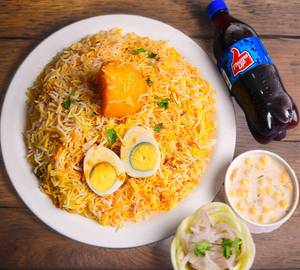 Egg Biryani Combo
