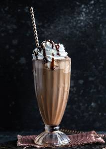 Cold Coffee With Ice Cream