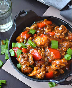 Mushroom Chilli Gravy
