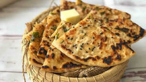 Chicken Stuffed Kulcha