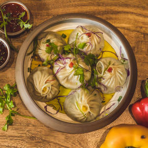 Exotic mix veg butter garlic Dimsum [6 Pc]
