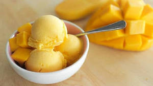 Mango Ice Cream  (2 Scoops)