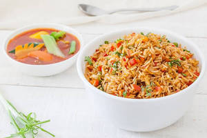 Veg Schezwan Fried Rice