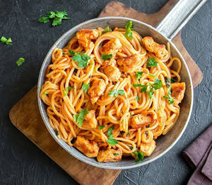 Schezwan Egg Noodles