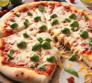 Double chesse Margarita Pizza