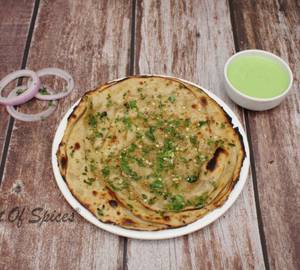 Green Chilli Paratha