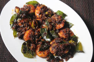 Prawn Pepper Fry
