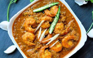 Ginger Prawns Gravy
