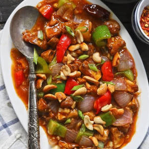 Mushroom Manchurian Gravy