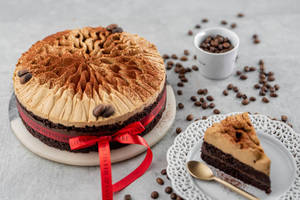 1/2 Kg Chocolate Tiramisu Layered Cheesecake