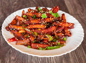 Honey Chilli Potato