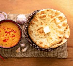 Dal Fry + 5 Tandoori Roti