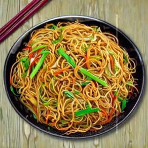 Veg Hong kong Fried Noodles