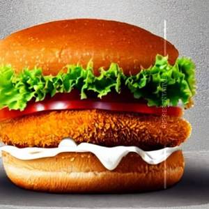 Paneer Zinger Burger